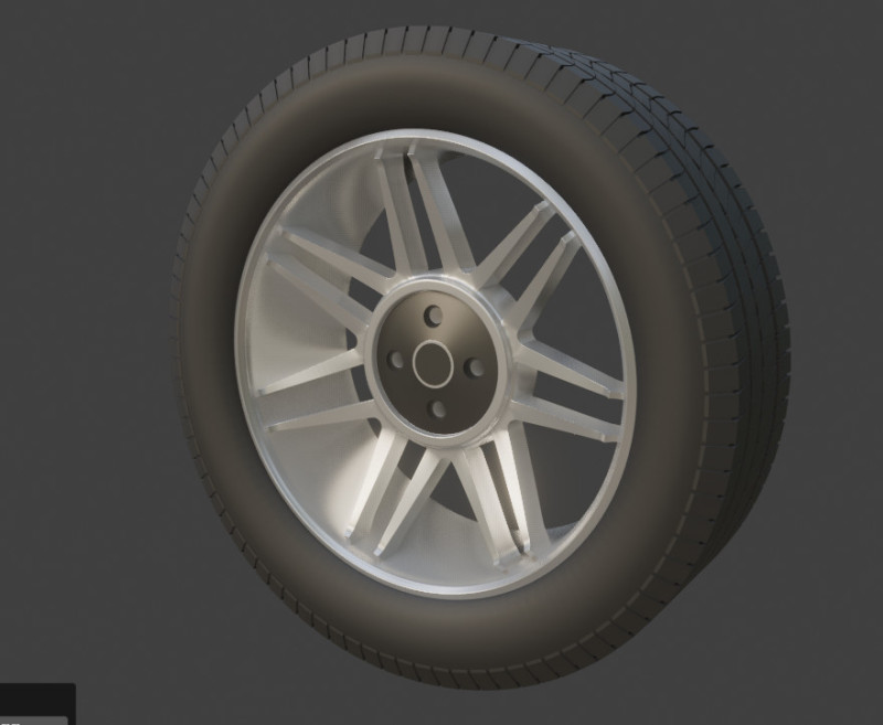84 Star Wheel Modelo 3D .c4d .max .obj .3ds .fbx .stl .blend 