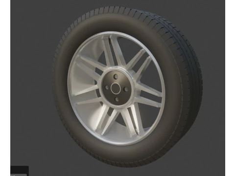 84 Roda Estelar Modelo 3D