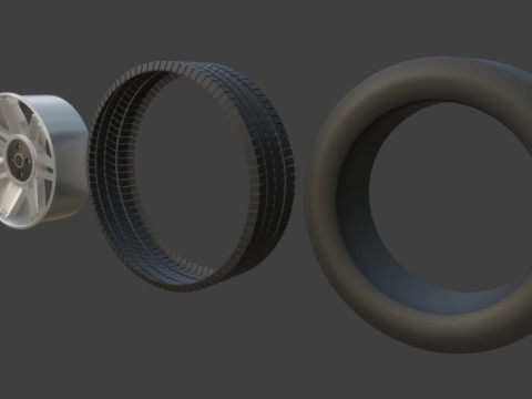84 Star Wheel Modelo 3D