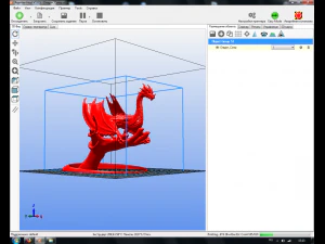drag&oacute;n Modelo de impresión 3D