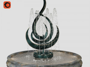 fountain11 3Dモデル