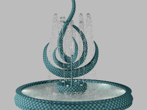 fountain11 3Dモデル
