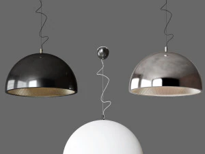 吸顶灯01 3D 模型