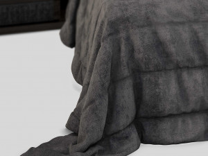 bed set 01 Modelo 3D