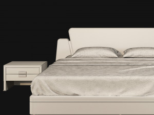 cyprus bed 3D 모델