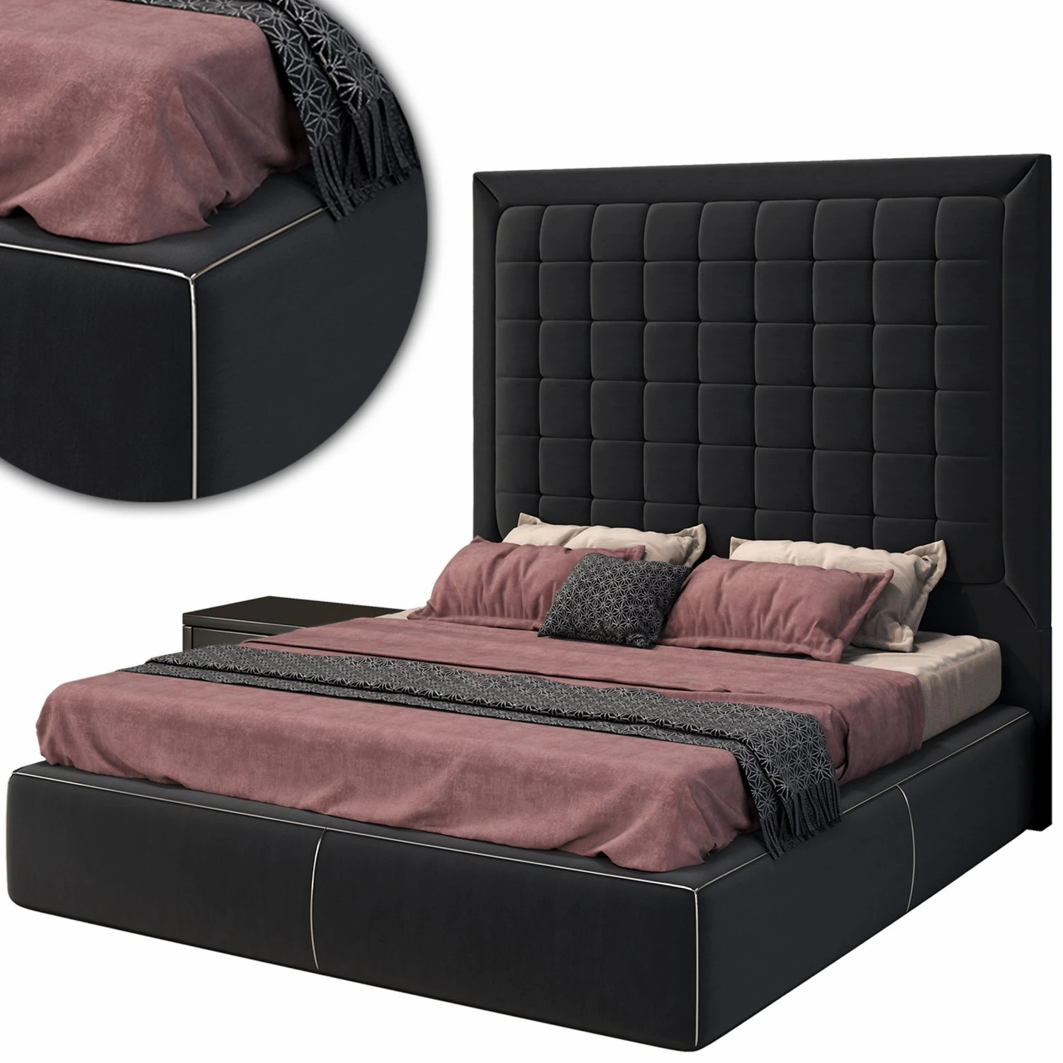 my design bed 3D Model .c4d .max .obj .3ds .fbx .stl .blend 