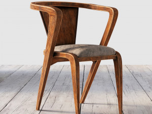 roots chair 01 Modèle 3D