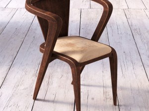 roots chair 01 Modèle 3D