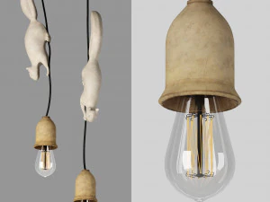 light-squirrel-04 3D Model