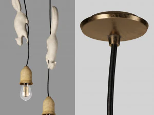 light-squirrel-04 3D Model