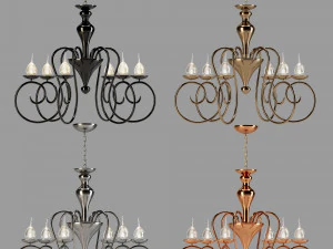 kroonluchter-01 3D Model