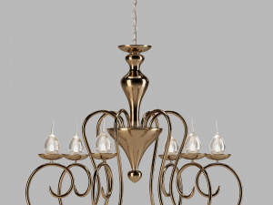 chandelier-01 Model 3D