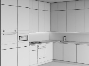 kitchen-03 Modello 3D