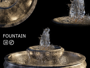fountain 16 3D Model