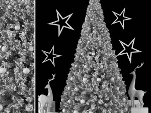 크리스마스트리001 3D 모델