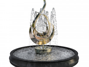 fountain 11 3D Model