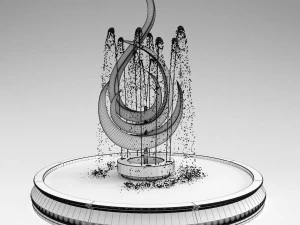 fountain 11 3D Model