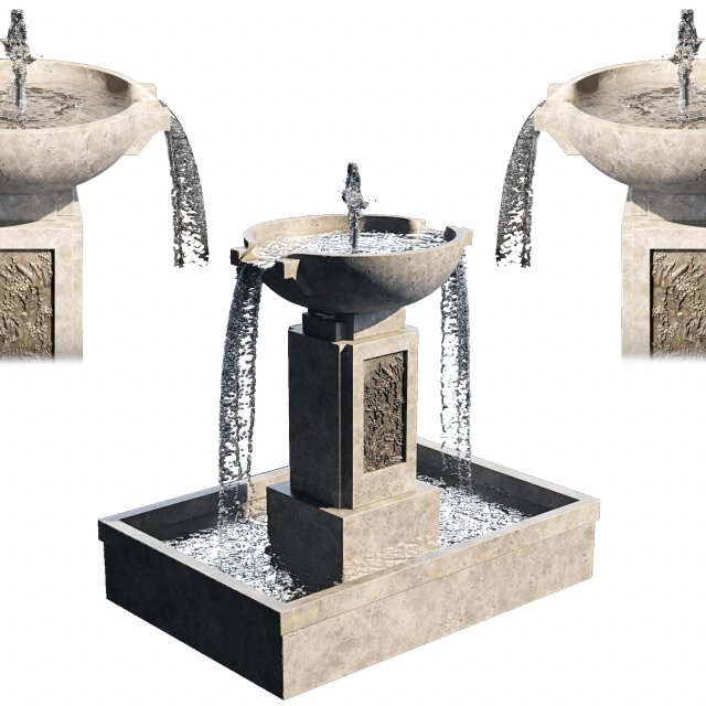fountain18 Modèle 3D .c4d .max .obj .3ds .fbx .stl .blend 