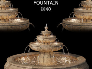 fountain20 Modelo 3D