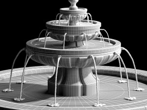 fountain20 Modelo 3D