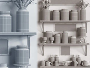 setfor the wall 3D Model