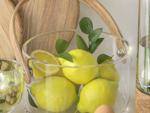 kitchen accessories 03 3D Model