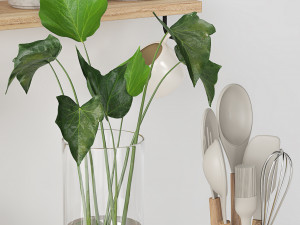 kitchen accessories 03 3D Model