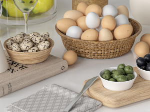 kitchen accessories 03 3D Model