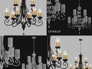 7 lights 3D Модель