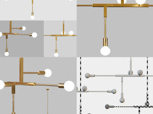 7 lights 3D Модель