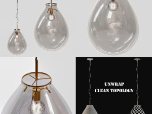 8 lights 3D Model