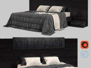 8 sets of beds - pack 3D Model