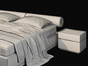 8 sets of beds - pack Modello 3D