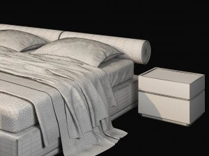 8 sets of beds - pack 3D Model