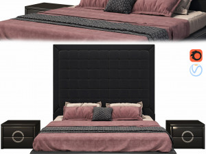 8 sets of beds - pack Modello 3D