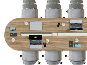 conference table 01 3D Модель