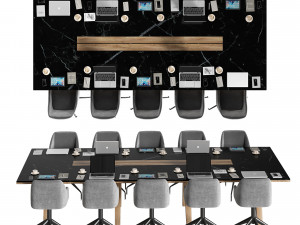 conference table 02 Model 3D