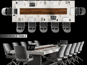 conference table 03 Modelo 3D