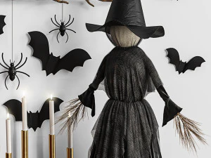 decoration set for halloween 01 3D Model