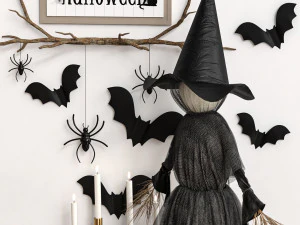 decoration set for halloween 01 3D Model