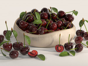 Cherry dish 3D Model