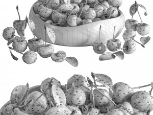 Cherry dish 3D Модель