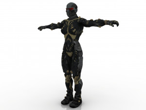 woman from crysis 3D 모델