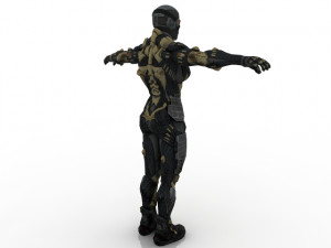 woman from crysis 3D 模型