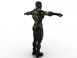 woman from crysis 3D Model