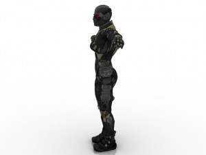 woman from crysis 3D 模型