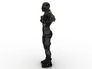 woman from crysis 3D Model