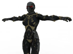 woman from crysis 3D Model