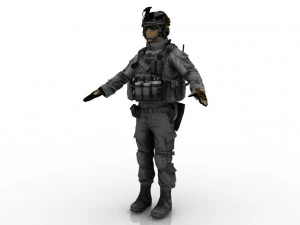 soldier 3D Model