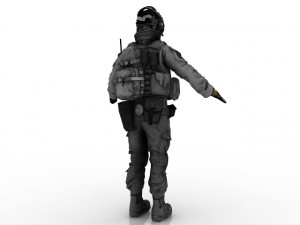soldier 3D Модель